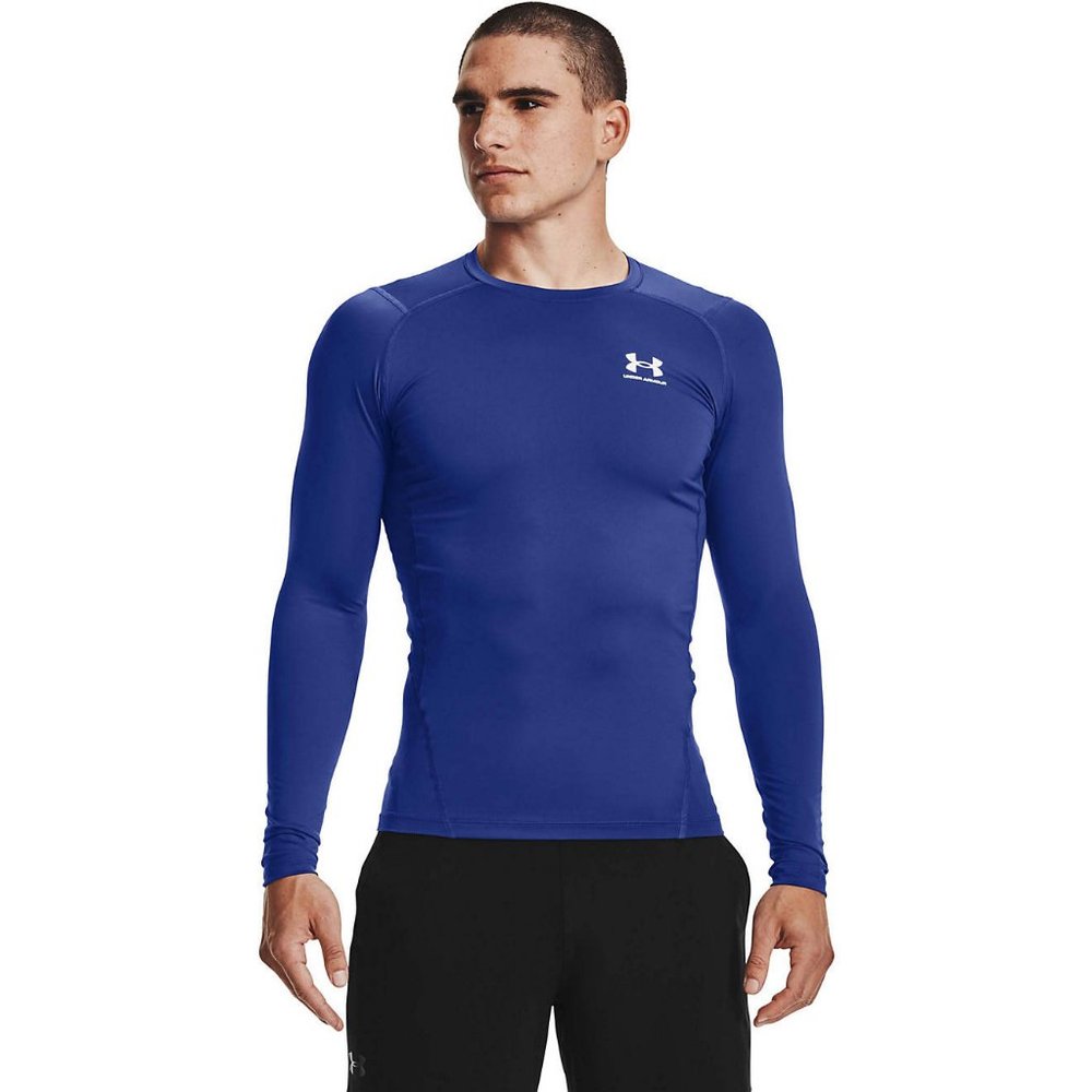 Under Armour Blue Long Sleeve Shirt Size Large